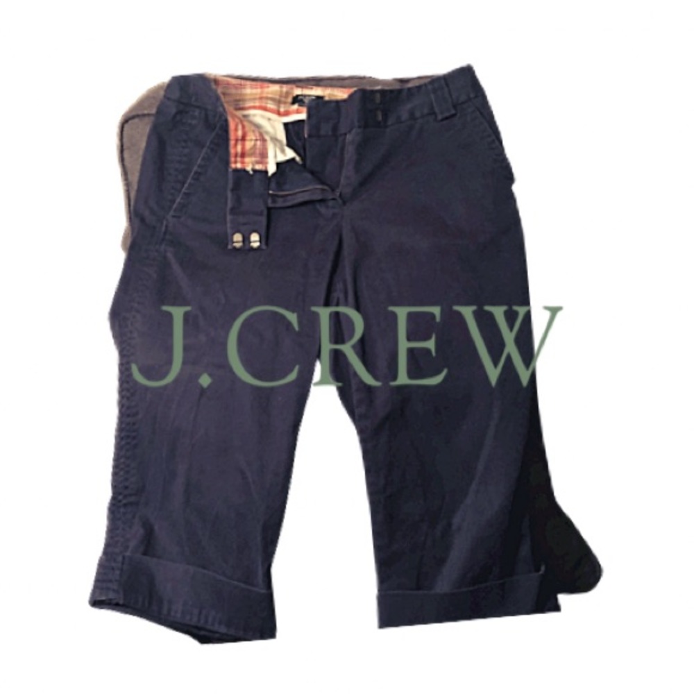 Navy Blue J.Crew Capris 🔱👖🔱